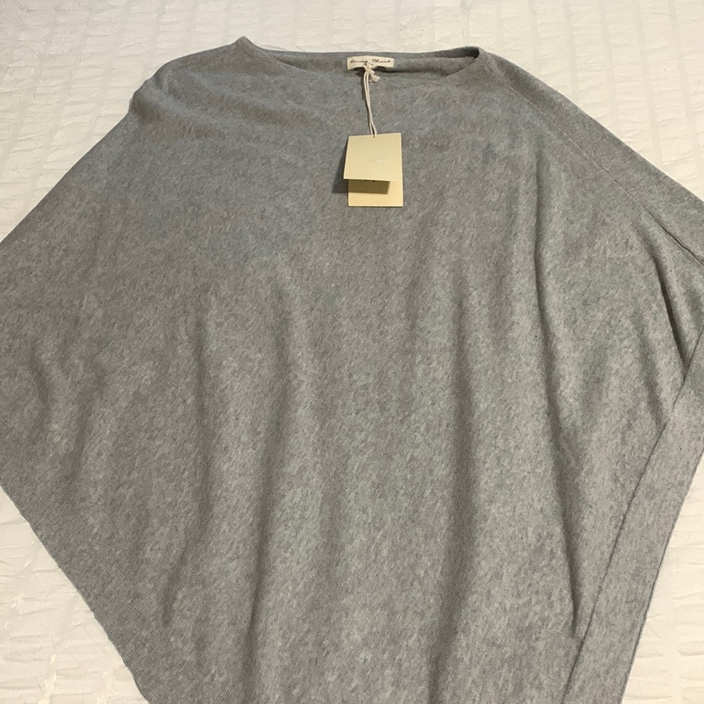 poncho, made with organic/nontoxic materials